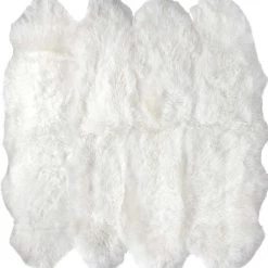 NuLOOM Contemporary Hand Made Octo Sheepskin Area Rug