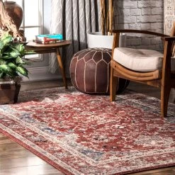 NuLOOM New Arrivals Vintage Faded Evelyn Area Rug