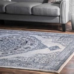 NuLOOM New Arrivals Vintage Medallion Martha Area Rug