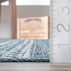 NuLOOM Hana Striped Geometric Outdoor Area Rug