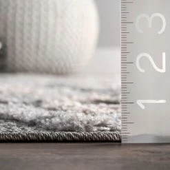 NuLOOM New Arrivals Giana Raised Chevron Trellis Area Rug