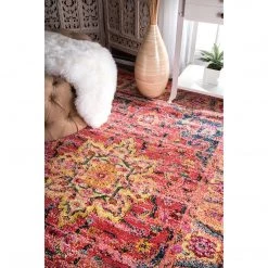 NuLOOM Persian Medallion Rozella 9 NuLOOM Persian Medallion Rozella