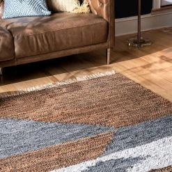 NuLOOM New Arrivals Esperanza Leather Modern Abstract