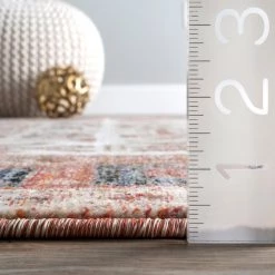 NuLOOM New Arrivals Belen Arboreal Landscape Fringe Area Rug 13 NuLOOM New Arrivals Belen Arboreal Landscape Fringe Area Rug