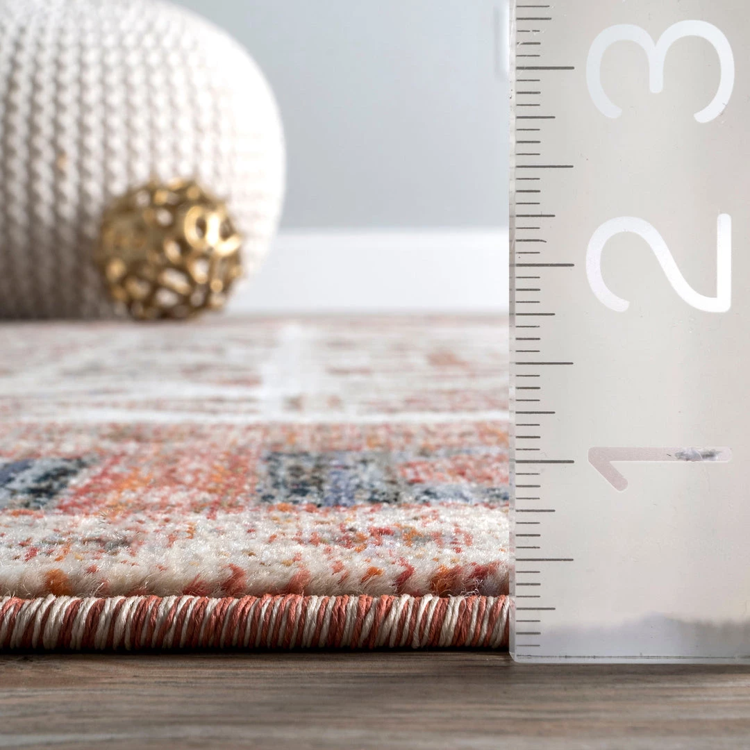 NuLOOM New Arrivals Belen Arboreal Landscape Fringe Area Rug 6 NuLOOM New Arrivals Belen Arboreal Landscape Fringe Area Rug