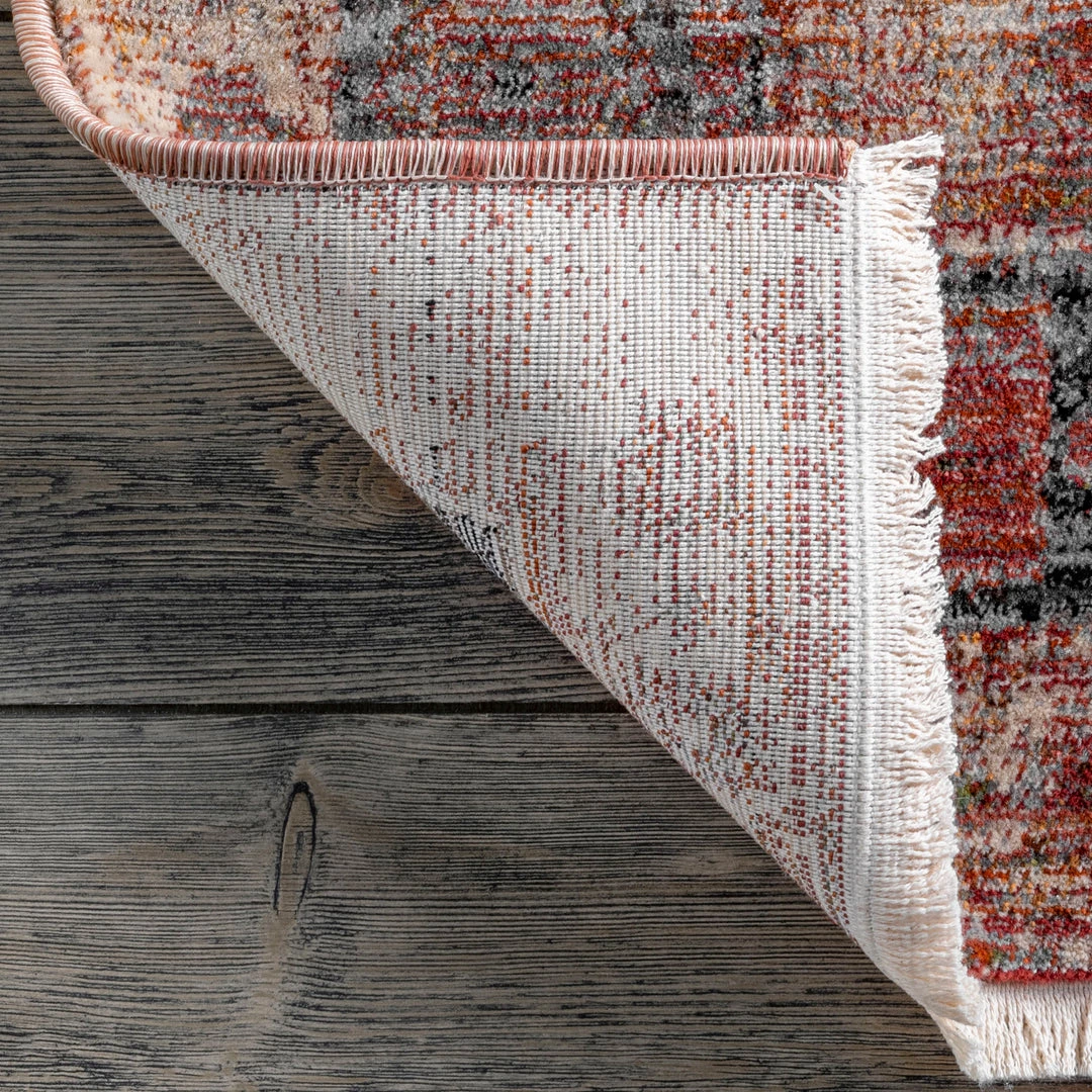 NuLOOM New Arrivals Belen Arboreal Landscape Fringe Area Rug 7 NuLOOM New Arrivals Belen Arboreal Landscape Fringe Area Rug