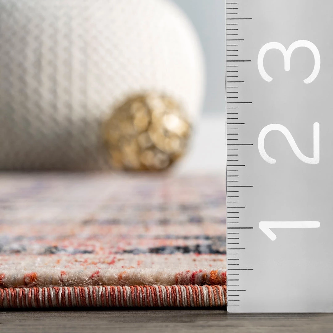 NuLOOM New Arrivals Belen Arboreal Landscape Fringe Area Rug 5 NuLOOM New Arrivals Belen Arboreal Landscape Fringe Area Rug