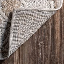 NuLOOM New Arrivals Macie Textured Snowflake Indoor/Outdoor Area Rug