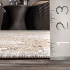 NuLOOM New Arrivals Macie Textured Snowflake Indoor/Outdoor Area Rug