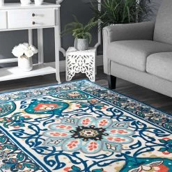 NuLOOM Traditional Floral Leda