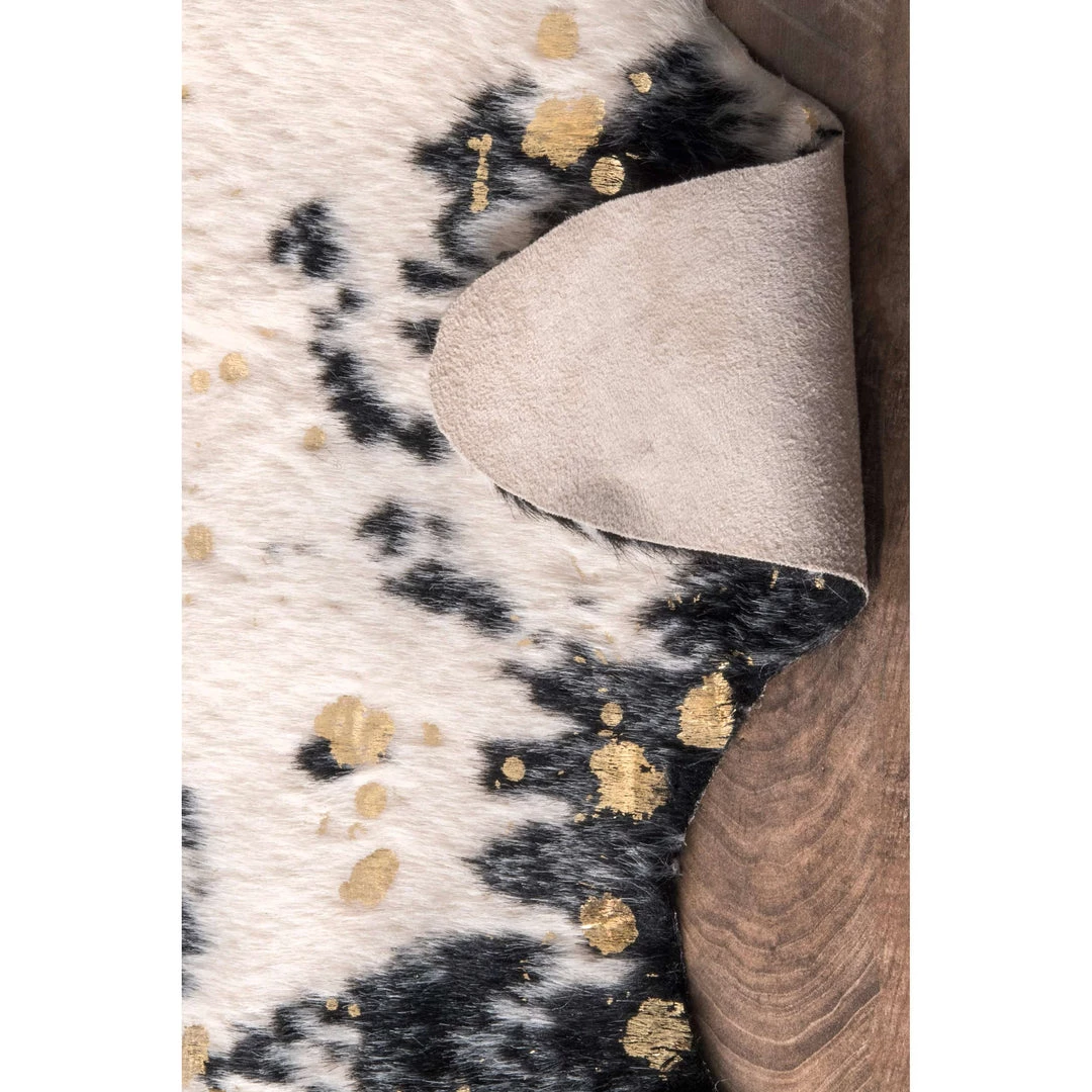 NuLOOM New Arrivals Iraida Faux Cowhide Area Rug 12 NuLOOM New Arrivals Iraida Faux Cowhide Area Rug