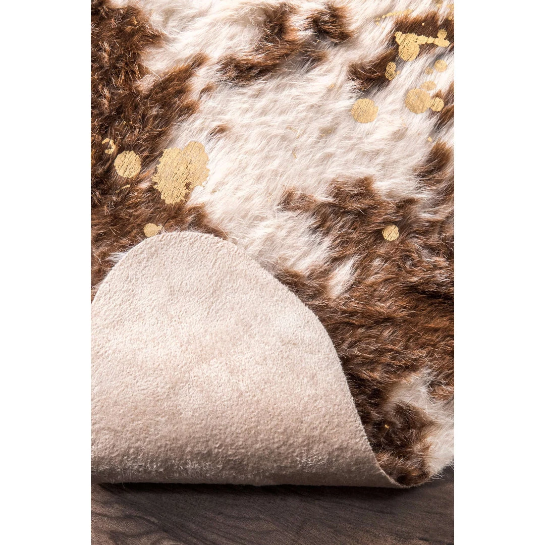 NuLOOM New Arrivals Iraida Faux Cowhide Area Rug 14 NuLOOM New Arrivals Iraida Faux Cowhide Area Rug