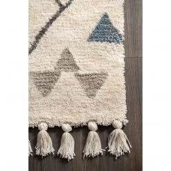 NuLOOM Machine Made Terri Tassel Contemporary