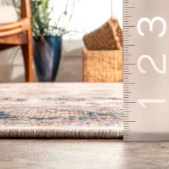 NuLOOM New Arrivals Vintage Faded Evon Area Rug