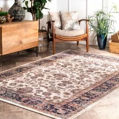 NuLOOM New Arrivals Vintage Faded Evon Area Rug