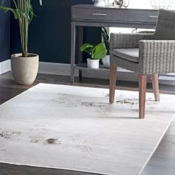 NuLOOM Begonia Floral Silhouette