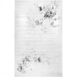 NuLOOM Begonia Floral Silhouette