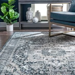 NuLOOM Bluebell Bloom Medallion New Arrivals