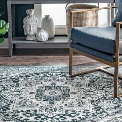 NuLOOM Bluebell Bloom Medallion New Arrivals