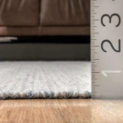 NuLOOM New Arrivals Karter Wool Trellis Flatweave