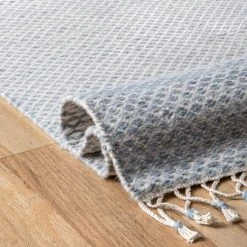 NuLOOM New Arrivals Karter Wool Trellis Flatweave