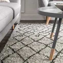 NuLOOM New Arrivals Valinda Moroccan Trellis Tassel Area Rug 26 NuLOOM New Arrivals Valinda Moroccan Trellis Tassel Area Rug