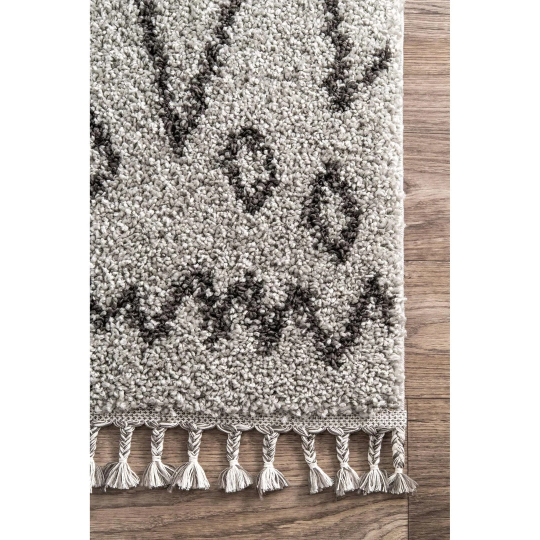 NuLOOM New Arrivals Valinda Moroccan Trellis Tassel Area Rug 7 NuLOOM New Arrivals Valinda Moroccan Trellis Tassel Area Rug