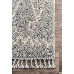 NuLOOM New Arrivals Valinda Moroccan Trellis Tassel Area Rug 28 NuLOOM New Arrivals Valinda Moroccan Trellis Tassel Area Rug