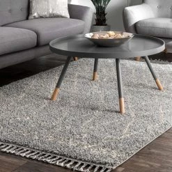 NuLOOM New Arrivals Valinda Moroccan Trellis Tassel Area Rug 21 NuLOOM New Arrivals Valinda Moroccan Trellis Tassel Area Rug