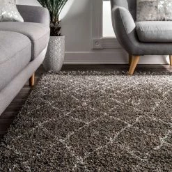 NuLOOM New Arrivals Valinda Moroccan Trellis Tassel Area Rug 34 NuLOOM New Arrivals Valinda Moroccan Trellis Tassel Area Rug