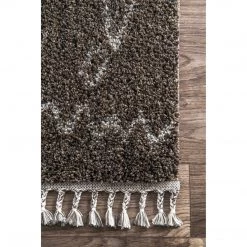 NuLOOM New Arrivals Valinda Moroccan Trellis Tassel Area Rug 32 NuLOOM New Arrivals Valinda Moroccan Trellis Tassel Area Rug