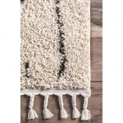 NuLOOM Erin Moroccan Diamond Tassel Rug New Arrivals 7 NuLOOM Erin Moroccan Diamond Tassel Rug New Arrivals