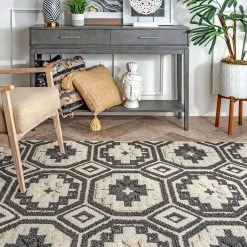 NuLOOM Genesis Carved Tribal Tiles