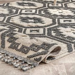 NuLOOM Genesis Carved Tribal Tiles