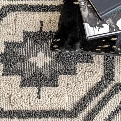 NuLOOM Genesis Carved Tribal Tiles