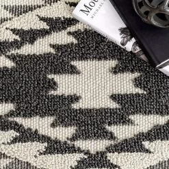 NuLOOM Ember Carved Aztec Bands New Arrivals