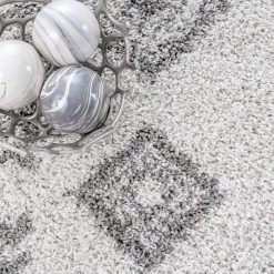 NuLOOM New Arrivals Tribal Diamonds Shaggy Luna