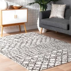NuLOOM Contemporary Trellis Milly Area Rug