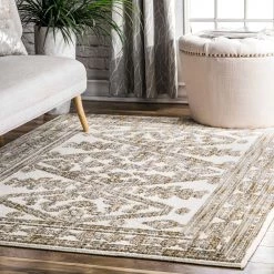 NuLOOM Transitional Medallion Tamar Area Rug