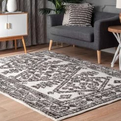 NuLOOM Transitional Medallion Tamar Area Rug 16 NuLOOM Transitional Medallion Tamar Area Rug