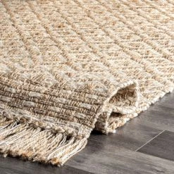 NuLOOM New Arrivals Lorelei Pip Trellis Jute