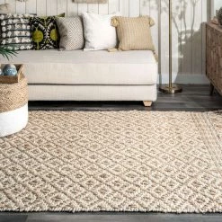 NuLOOM New Arrivals Lorelei Pip Trellis Jute