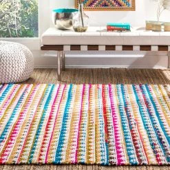 NuLOOM Flatweave Rainbow Albina