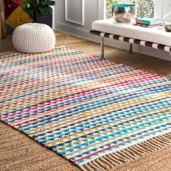 NuLOOM Flatweave Rainbow Albina