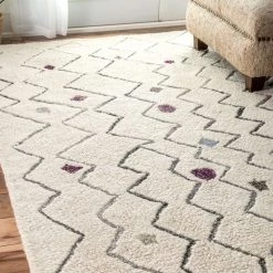 NuLOOM Hand Tufted Ninfa Moroccan Shag Living Room