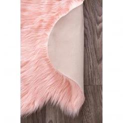 NuLOOM New Arrivals Tianna Faux Sheepskin Quarto Shaggy Area Rug