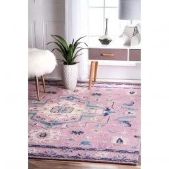 NuLOOM Dorla Floral Medallion Area Rug Runners