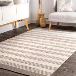 NuLOOM Flatweave Rivka Stripes Rug New Arrivals