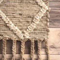 NuLOOM Hand Woven Lena Tassel Jute New Arrivals 8 NuLOOM Hand Woven Lena Tassel Jute New Arrivals