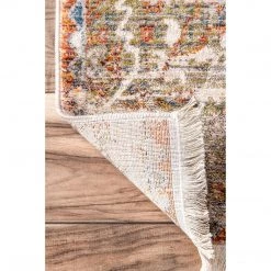 NuLOOM Shaunda Medallion Fringe 11 NuLOOM Shaunda Medallion Fringe